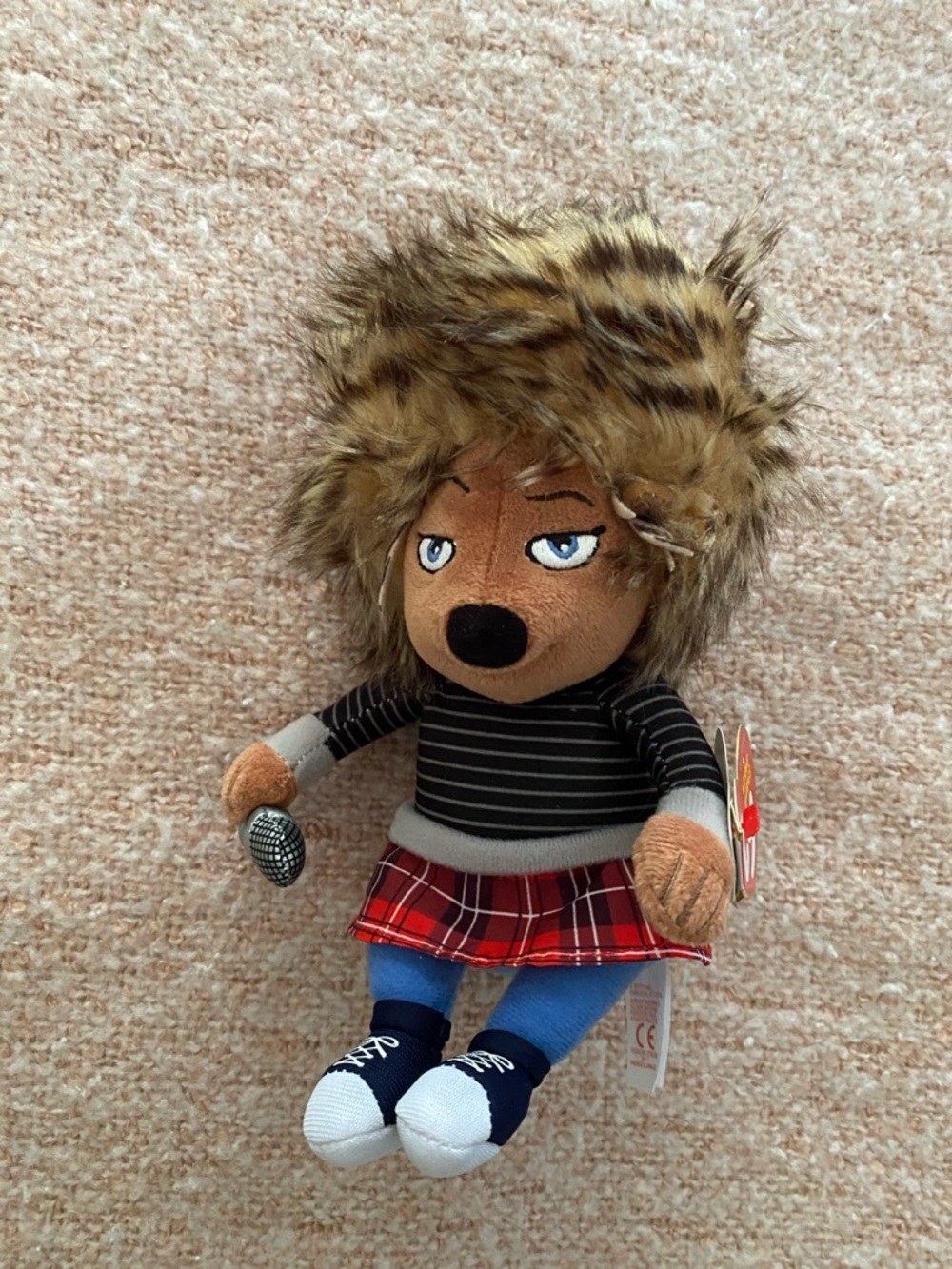 Small TyBeanie ❤️in Brown Fur 8” inches